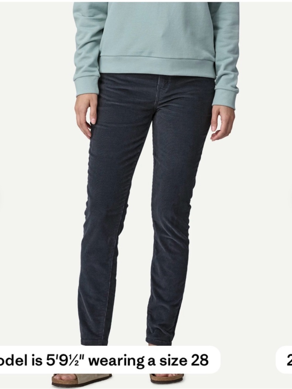 Patagonia Corduroy Pants - Navy/Grey